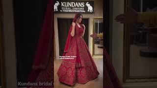 From kundans bridal Couture Chandni Chowk Delhi best bridal lehenga collection❤️ #bridal #wedding