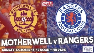 Motherwell v Rangers livestream, TV and kick-off details for Scottish Premiership clash
