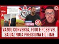 INTER: ⚠️ A FOTO VAZA SAÍDA E ANÚNCIO DO REFORÇO É FEITO | MAGRÃO NO CORINTHIANS? BASTIDOR E NOTA