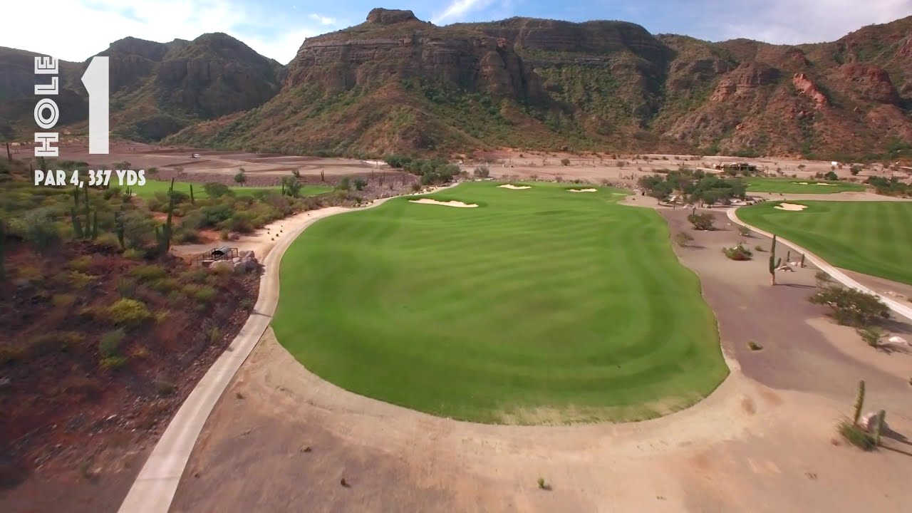 Hole #1 At TPC Danzante Bay | Golf Course Tour - YouTube