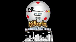 Heriberto ARISTIZABAL CASQUILLO VS Hector BARRIOS  , TORNEO A 3 BANDAS,  LA  CLUB CID BILLARIN