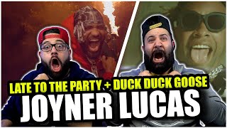 BANDANA TIED LIKE P.A.C!! Joyner Lucas - Late To The Party + Duck Duck Goose *REACTION!!
