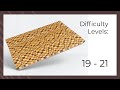 25 Levels of Cutting Boards | Episode 7 | Chaos - Hexagonal Weave - Checkerboard Waves