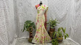 Exclusive khadi pattu saree