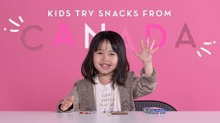 Canadian Snacks | Kids Try | HiHo Kids