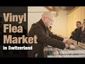 Vinyl flea market in Switzerland