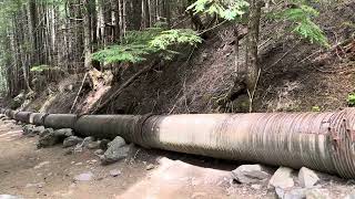 Tom finds a wooden pipe