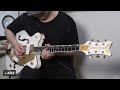 gretsch g6636t pe whitefalcon centerblock sound sample 그레치 화이트 팔콘