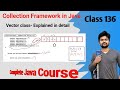 Java Collection Frame Work Series - Vector Class. How Vector class works internally?