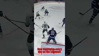 Own Goal in match Winnipeg Jets vs Seattle Kraken. NHL 22/23