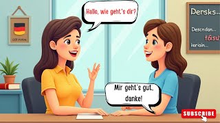 Basic German Conversations for A1 Level | Speak Like a Native