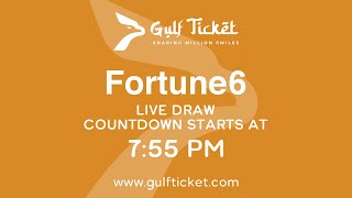 Gulf Ticket Fortune 6 Live Draw - January 24 2025