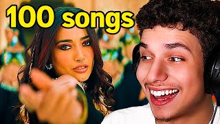 100 Popular Bollywood Songs!