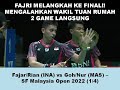 Fajar Alfian/M. Rian Ardianto (INA) vs Goh Sze Fei/Nur Izzuddin (MAS): SF Malaysia Open 2022 (1/4)