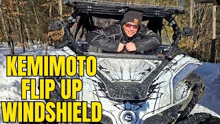 Kemimoto Flip Windshield Review