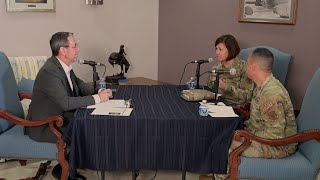 Tinker Talks Podcast - CMSAF JoAnne Bass and CMSgt. John Alsvig