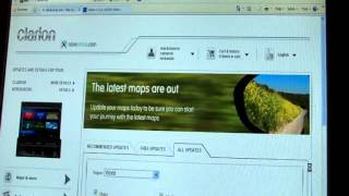 CLARION NZ503 GPS UPDATES FIRMWARE UPDATES