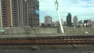 2015.8.14 THSRC 台灣高鐵 700T列車 台北 - 台中 右側路程景