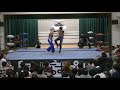 鳥取だらずプロレス米子市観光センター大会2days1日目セミファイナル 2018.11.10 米子市観光センター