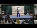 鳥取だらずプロレス米子市観光センター大会2days1日目セミファイナル 2018.11.10 米子市観光センター