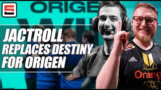 Making sense of Jactroll's signing to Origen to replace Destiny in LEC Summer Split | ESPN Esports