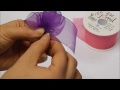 millinery tip how to make an organza rosette