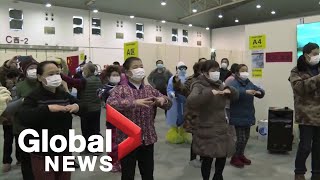 Coronavirus outbreak: A look inside Wuhan hospital for those with symptoms