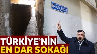 Türkiye'nin En Dar Sokağı Kahramanmaraş'ta