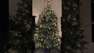 12ft Christmas tree 2024, done and decorated.  #shorts #Christmas #2024 #holiday