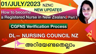 NEW ZEALAND NURSING REGISTRATION#STEPBYSTEP#NZNCNEWUPDATE#CGFNS#DL#dreamyourlife#MALAYALAM#NEWUPDATE