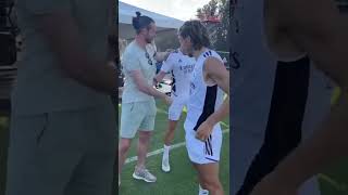 Gareth Bale reunited with Real Madrid in Los Angeles 🤝❤️
