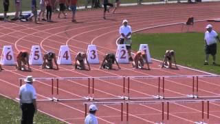 2012 Youth National Championships - U16 Girls 80mH Final