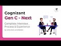 Cognizant GenC Next (6.75 LPA) Placement Experience | Interview Experience by 2023 Batch Student!