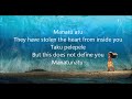 moana know who you are lyric video