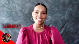 BARBARIAN Exclusive Interviews (2022) Justin Long, Georgina Campbell, Zach Cregger