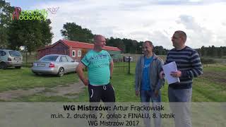 Artur Frąckowiak - m.in. 2. drużyna, 7. gołąb z FINAŁU, 8. lotnik WG Mistrzów 2017