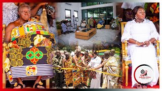 LIVE:Asantehene,Lady Julia And Nananom Tours The Newly Built Ultramodern Auditorium@Manhyia