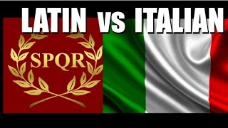 Latin vs Italian - How Much do They Actually Differ?