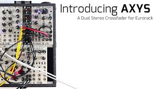 WMD AXYS STEREO CROSSFADER EURORACK MODULAR SYNTHESIZERS