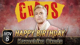 🎂HAPPY BIRTHDAY🎂Kazuchika Okada✨【11月8日】