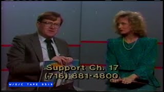 WNED Channel 17 Buffalo Pledge Drive Compilation - 1987