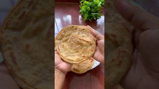 আজি বেলেগ ধৰণেৰে ৰুটি বনালো 👩‍🍳🤤 #shorts #lachchaparatha