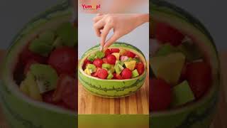 Turn watermelon into fruits basket #Short