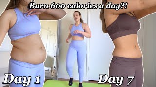 I tried growwithjo's 3 MILE WALKING WORKOUT to lose belly fat *no diet*