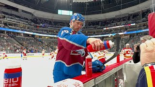 Bench experience on Colorado Avalanche