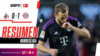 ¡DE LA MANO DE HARRY, A LA CIMA DE LA BUNDESLIGA! | Colonia 0-1 Bayern Munich | RESUMEN