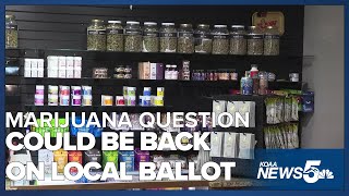 Colorado Springs could vote on recreational marijuana shops, again