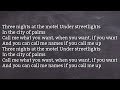 Dominic Fike "3 Nights" HQ Lyrics