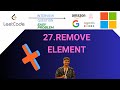 LeetCode Problem - 27.Remove Element - explained  in Java