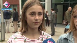 Scholieren voeren actie voor behoud schoolplein